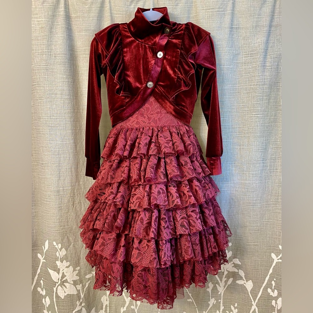 Joyfolie Anouk Petticoat Dress and Ellery Jacket set. Size 10